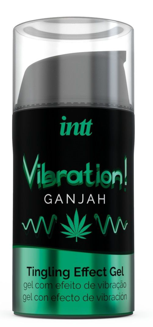 Жидкий интимный гель с эффектом вибрации Vibration! Ganjah - 15 мл. - 0