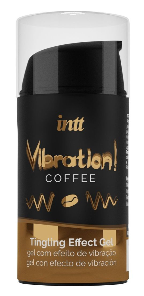 Жидкий интимный гель с эффектом вибрации Vibration! Coffee - 15 мл. - 0