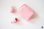 Набор из 2 розовых менструальных чаш Magnolia - 2