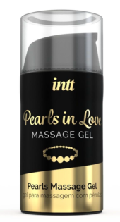 Массажный интимный гель Pearls in Love Massage Gel - 15 мл. - 0
