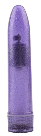 Фиолетовый мини-вибратор Slim Mini Vibe - 13,2 см. - 0
