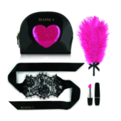 Черно-розовый эротический набор Kit d Amour - 0