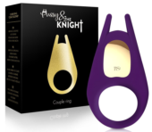 Фиолетовое эрекционное виброкольцо Rianne S Pussy The Knight - 3