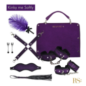 БДСМ-набор в фиолетовом цвете Kinky Me Softly - 0