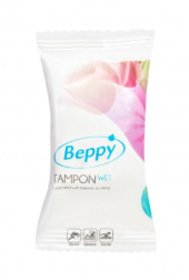 Нежно-розовые тампоны-губки Beppy Tampon Wet - 2 шт. - 1