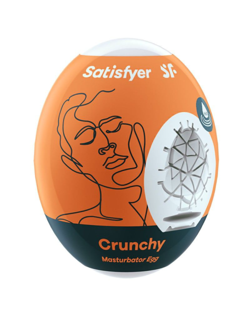 Мастурбатор-яйцо Satisfyer Crunchy Mini Masturbator - 0