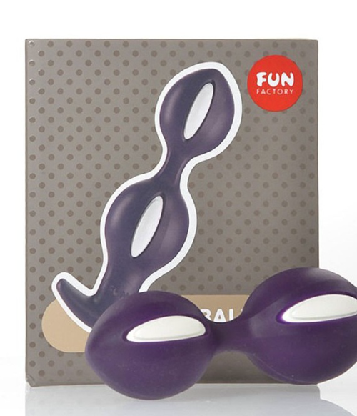 Фиолетовые анальные шарики B BALLS - 4