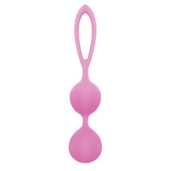 Розовый вагинальные шарики из силикона BLACKBERRIES PUSSY SILICONE 
