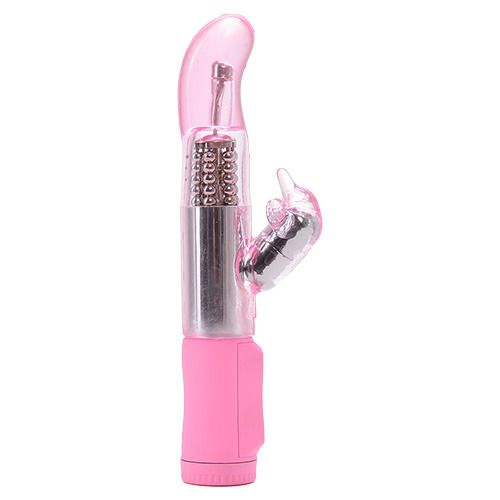 Розовый вибратор MAGIC TALES SWEET PINK DOLPHIN - 21,5 см. - 0