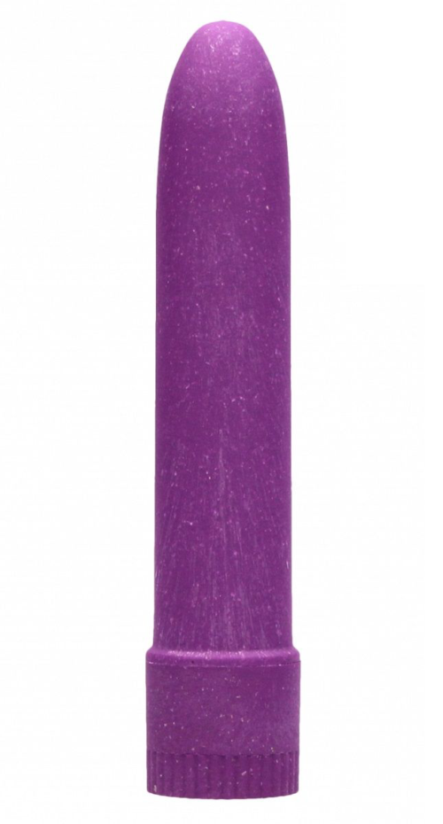 Фиолетовый вибратор 5.5 Vibrator Biodegradable - 14 см. - 0