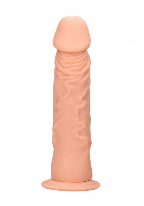 Телесный фаллоимитатор Realistic Dildo - 24 см. - 0