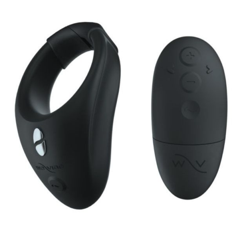 Черное эрекционное кольцо для ношения We-Vibe Bond - 0