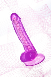 Фиолетовый реалистичный фаллоимитатор Celiam - 20,5 см. - 13