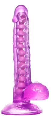 Фиолетовый реалистичный фаллоимитатор Celiam - 20,5 см. - 0