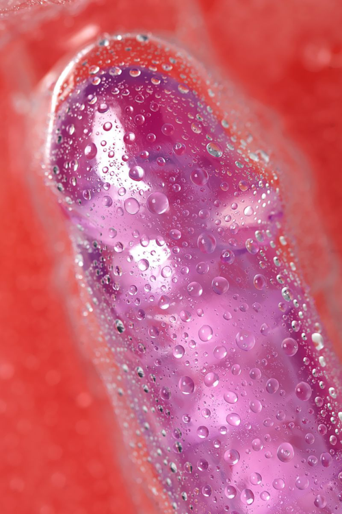 Фиолетовый реалистичный фаллоимитатор Celiam - 20,5 см. - 14