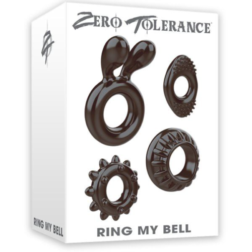 Набор из 4 эрекционных колец различной формы и размера RING MY BELL - 2