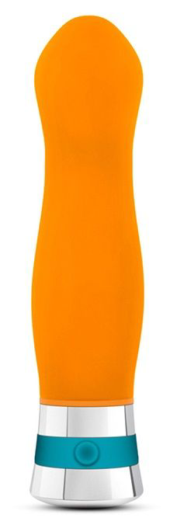 Оранжевый вибромассажер LUMINANCE - 16 см. - 0