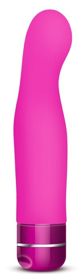 Ярко-розовый вибромассажер Gio - 20,3 см. - 1