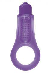 Фиолетовое эрекционное кольцо Firefly Couples Ring - 0