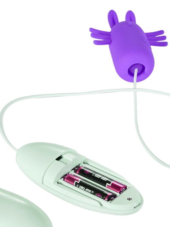 Фиолетовое виброяйцо Kitty в виде кошечки - 1