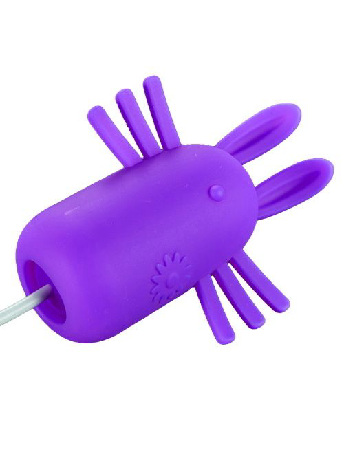 Фиолетовое виброяйцо Kitty в виде кошечки - 2