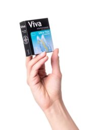 Ультратонкие презервативы VIVA Ultra Thin - 3 шт. - 6