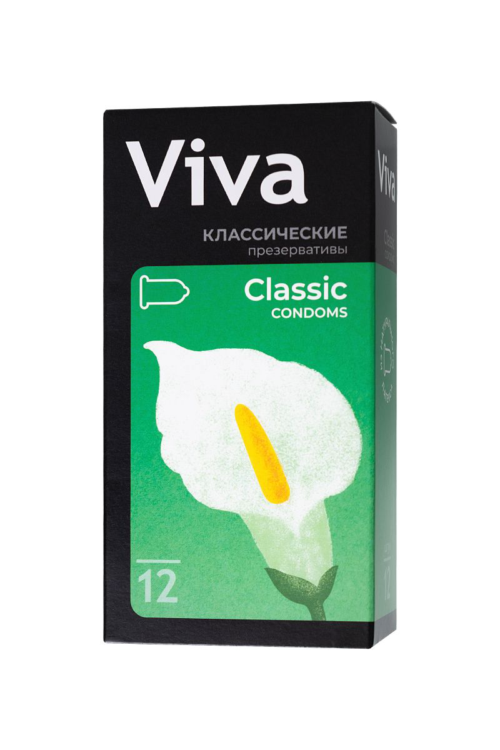 Классические презервативы VIVA Classic - 12 шт. - 1