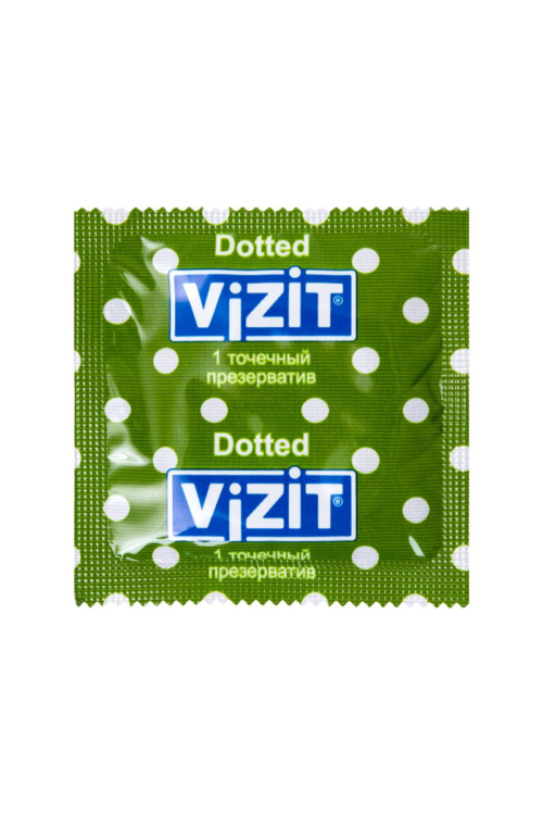 Презервативы с точечками VIZIT Dotted - 3 шт. - 3