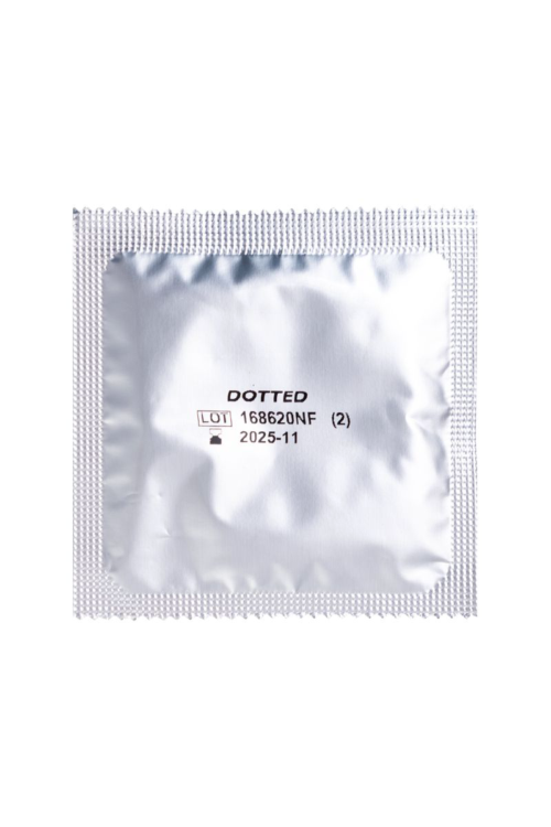 Презервативы с точечками VIZIT Dotted - 3 шт. - 4