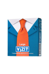 Презервативы VIZIT Large увеличенного размера - 3 шт. - 1