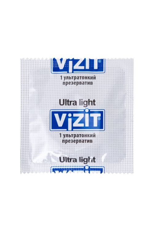 Ультратонкие презервативы VIZIT Ultra light - 3 шт. - 3
