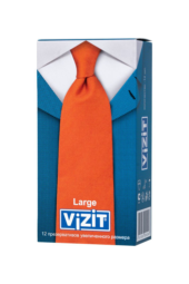 Презервативы VIZIT Large увеличенного размера - 12 шт. - 1