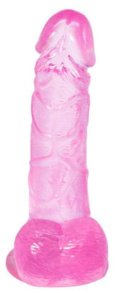 Розовый фаллоимитатор Oxygen - 17,5 см. - 0