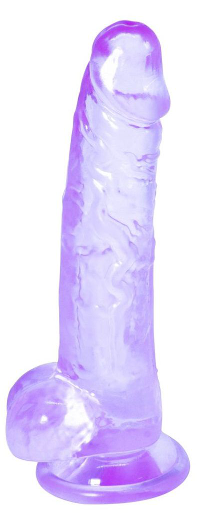 Фиолетовый фаллоимитатор Rocket - 19 см. - 0