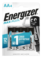 Батарейки Energizer MAX PLUS LR6/E91 AA 1.5V - 4 шт. - 0