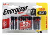 Батарейки Energizer MAX AA/LR6 1.5V - 12 шт. - 0
