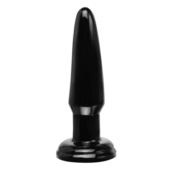Черная анальная пробка Beginner s Butt Plug - 10,9 см. - 0