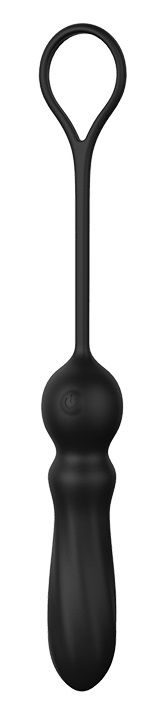 Черный анальный вибромассажер SMOOTH ANAL VIBE - 25 см. - 0