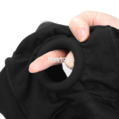 Черные шорты для крепления насадок Strapon Shorts - 2
