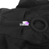 Черные шорты для крепления насадок Strapon Shorts - 3