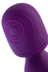 Фиолетовый универсальный стимулятор Kisom - 24 см. - 13