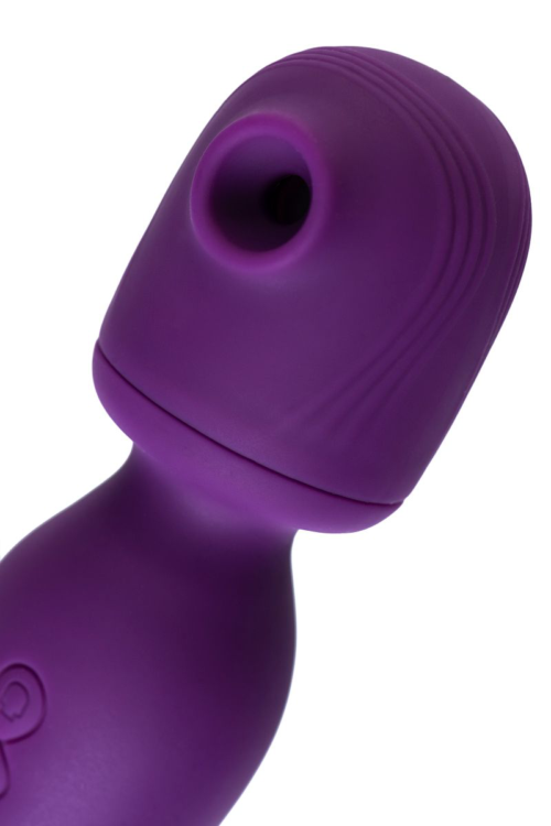 Фиолетовый универсальный стимулятор Kisom - 24 см. - 11