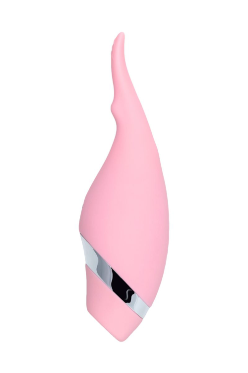 Розовый многофункциональный стимулятор Dahlia - 14 см. - 2