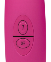 Ярко-розовый клиторальный вибратор Wellness Spa - 28,5 см. - 3