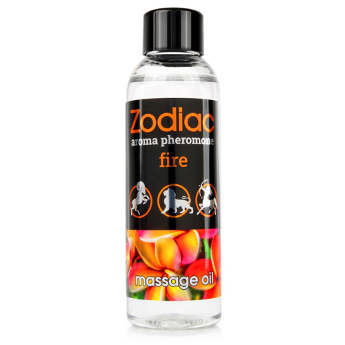 Массажное масло с феромонами ZODIAC Fire - 75 мл. - 0