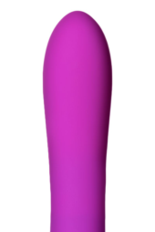 Фиолетовый вибратор-ротатор Lova-lova - 17,5 см. - 4