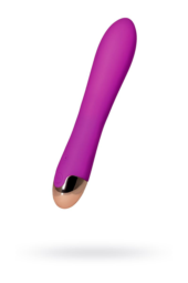 Фиолетовый вибратор-ротатор Lova-lova - 17,5 см. - 0