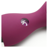 Фиолетовый мембранный стимулятор клитора Polly - 13,3 см. - 2