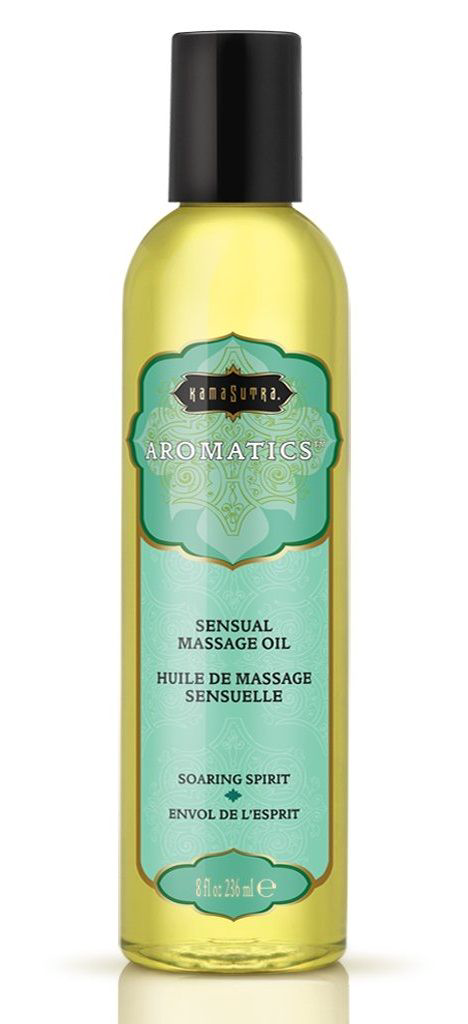 Массажное масло с освежающим цитрусовым ароматом Soaring Spirit - 236 мл. - 0