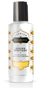 Гель-лубрикант на водной основе Divine Nectars Vanilla с ароматом ванили - 150 мл. - 0